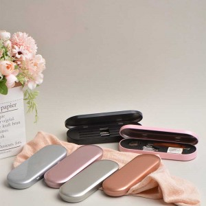 Подарочный металлический ремесленный ящик олова с шарниром 175 * 60 * 18 мм