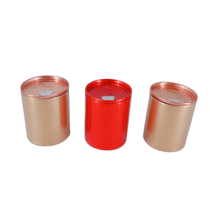 Конфета металлическая упаковочная коробка легко перенести чай 45 * 60 мм